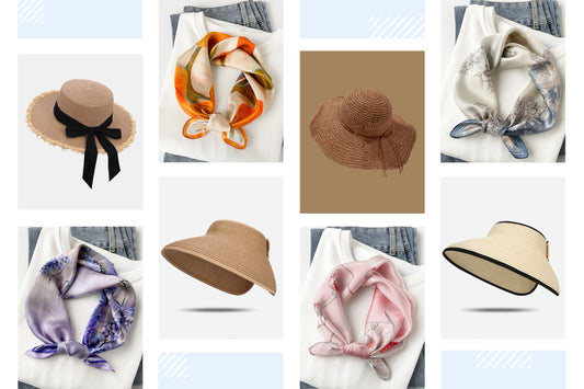 New Arrivals: Discover Our Stunning Straw Hats and Silk Square Scarves!