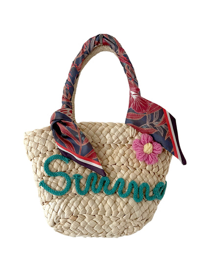 Summer Vibe Collections Straw bag beach bag cute bag Summer Bag Beautiful Bag