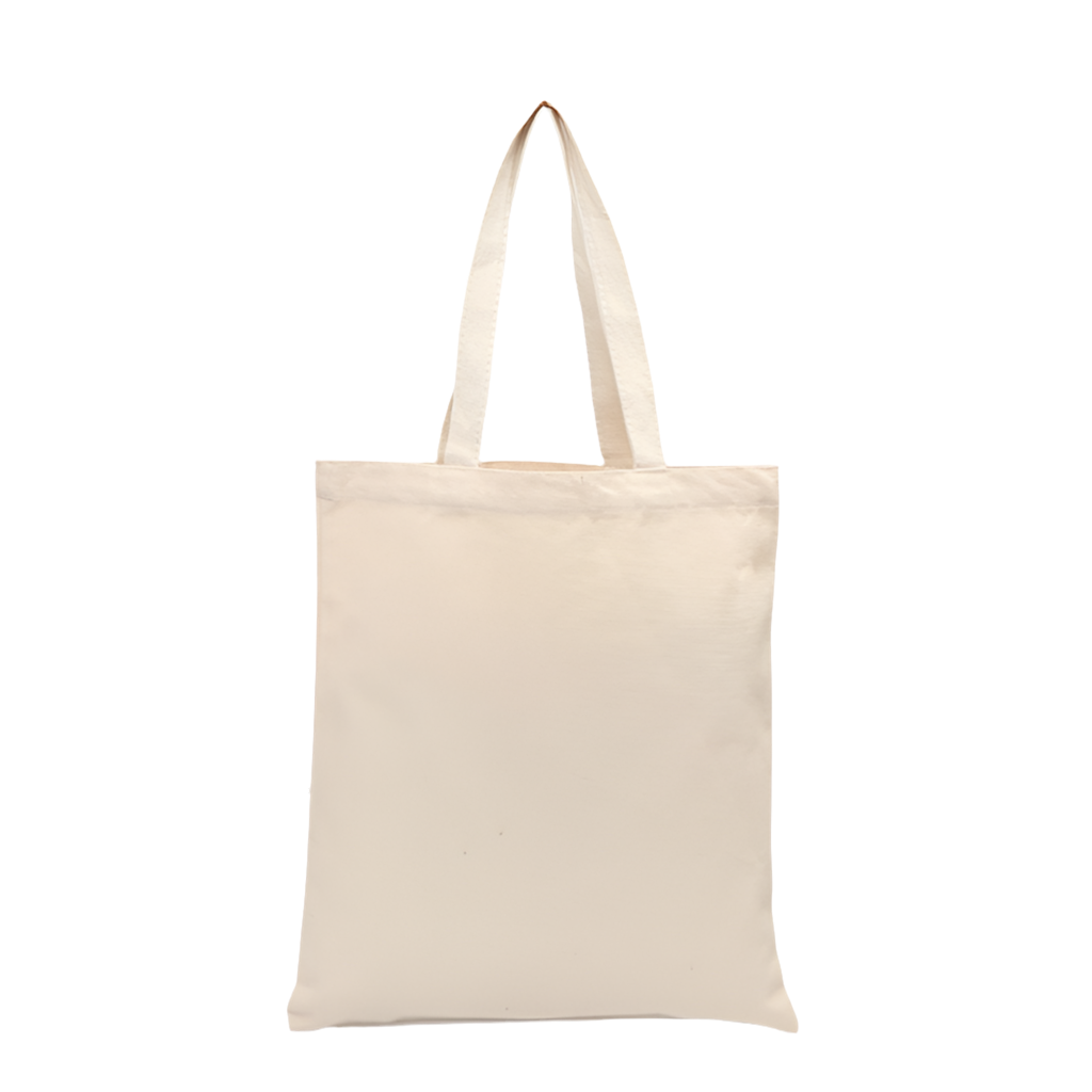 DIY Blank White Cotton Canvas Tote Bag