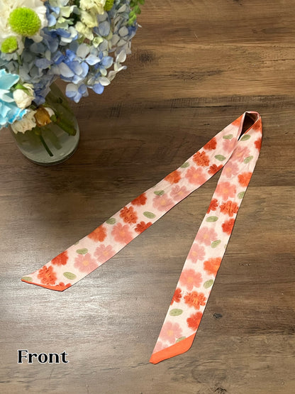 "Abloom" Skinny Scarf