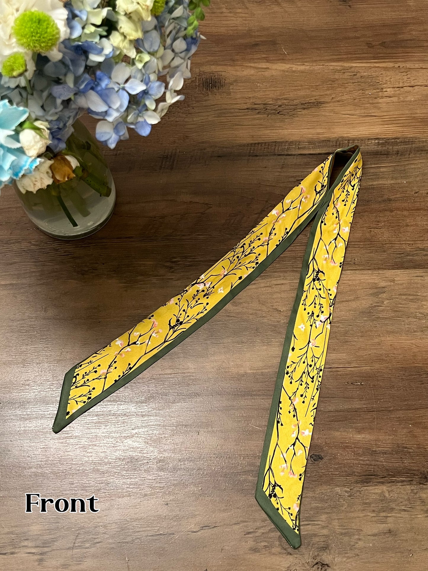 "Sunshine Serenade" Skinny Scarf